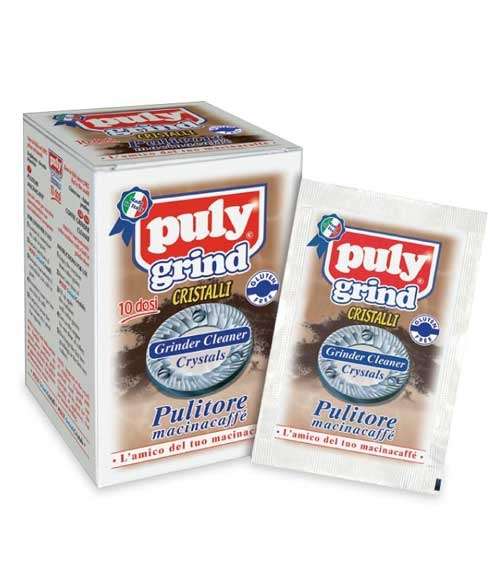 PULYGRIND Kristal - Kahve Değirmeni Hızlı Temizleme Deterjanı 1 Kutu 10 Paket