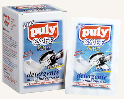 PULCAFF Plus Toz - Kahve Makineleri Temizleme Deterjanı 10 paket X 20gr kutu